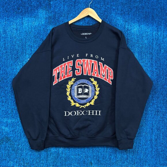 Doechii Live From The Swamp The School of Hip Hop Crewneck L - Picture 1 of 4